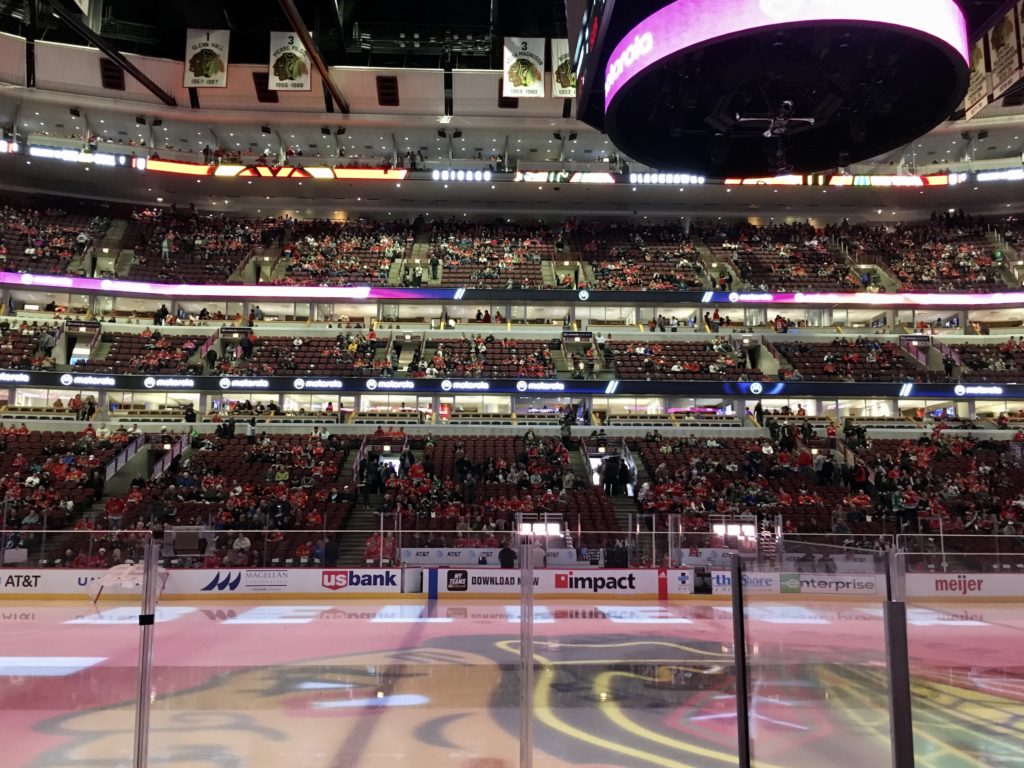 things to do in chicago in winter: blackhawks game