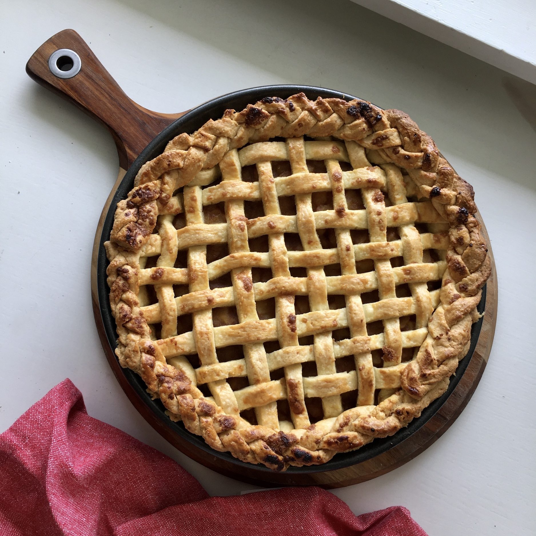thanksgiving in new zealand: apple pie