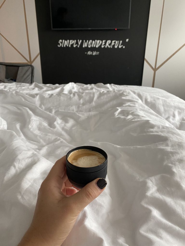 One Second Everyday 2020 -- portable espresso in new zealand managed isolation