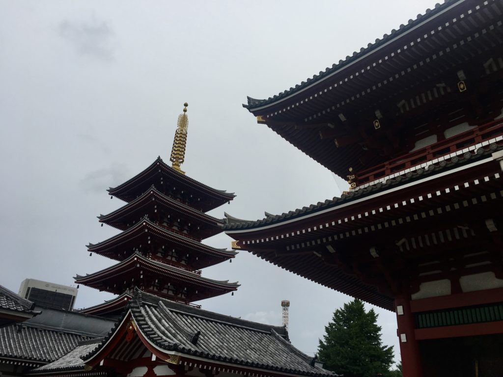 temples of asakusa, tokyo, japan