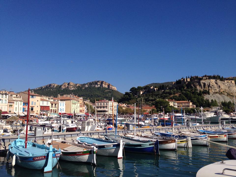 reasons to study abroad: boats docked at the port in cassis, france
