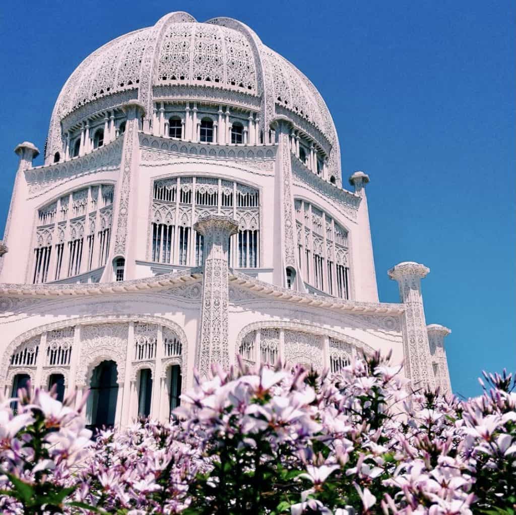 chicago summer activities: baha'i house of worship in wilmette