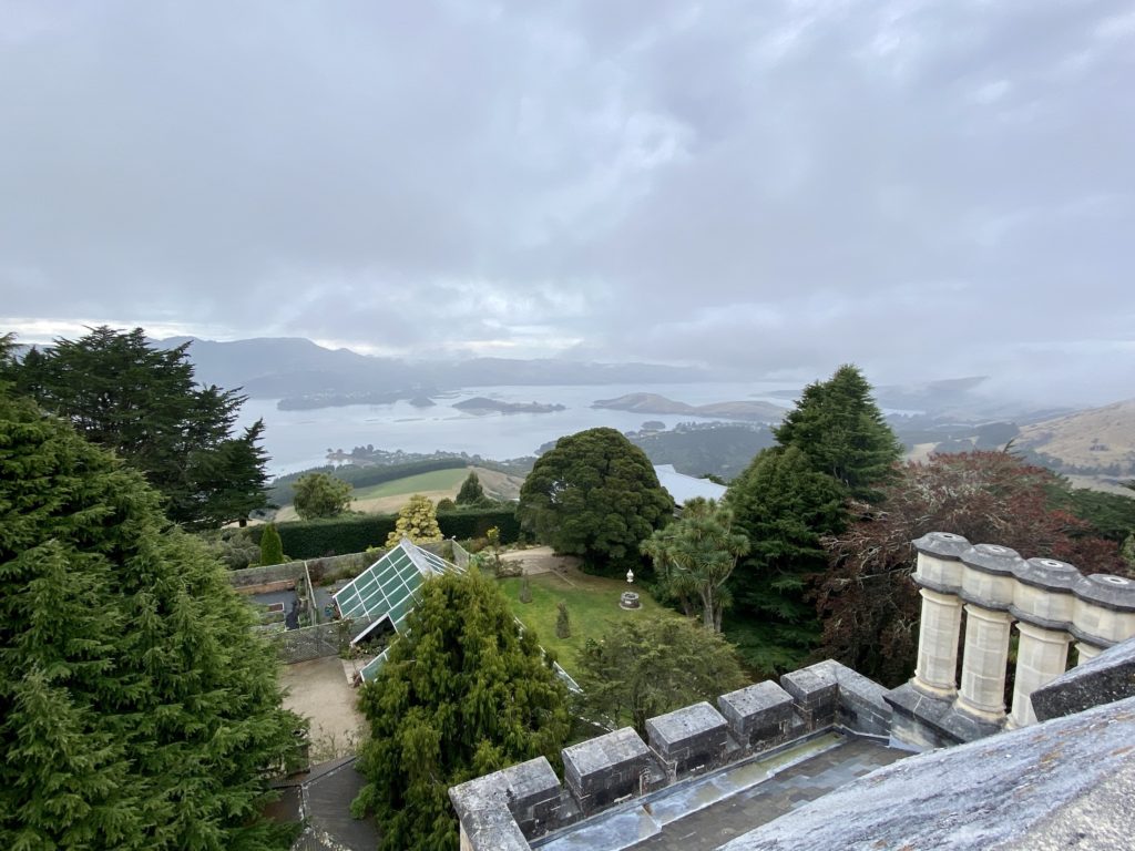dunedin travel guide: view from larnach castle