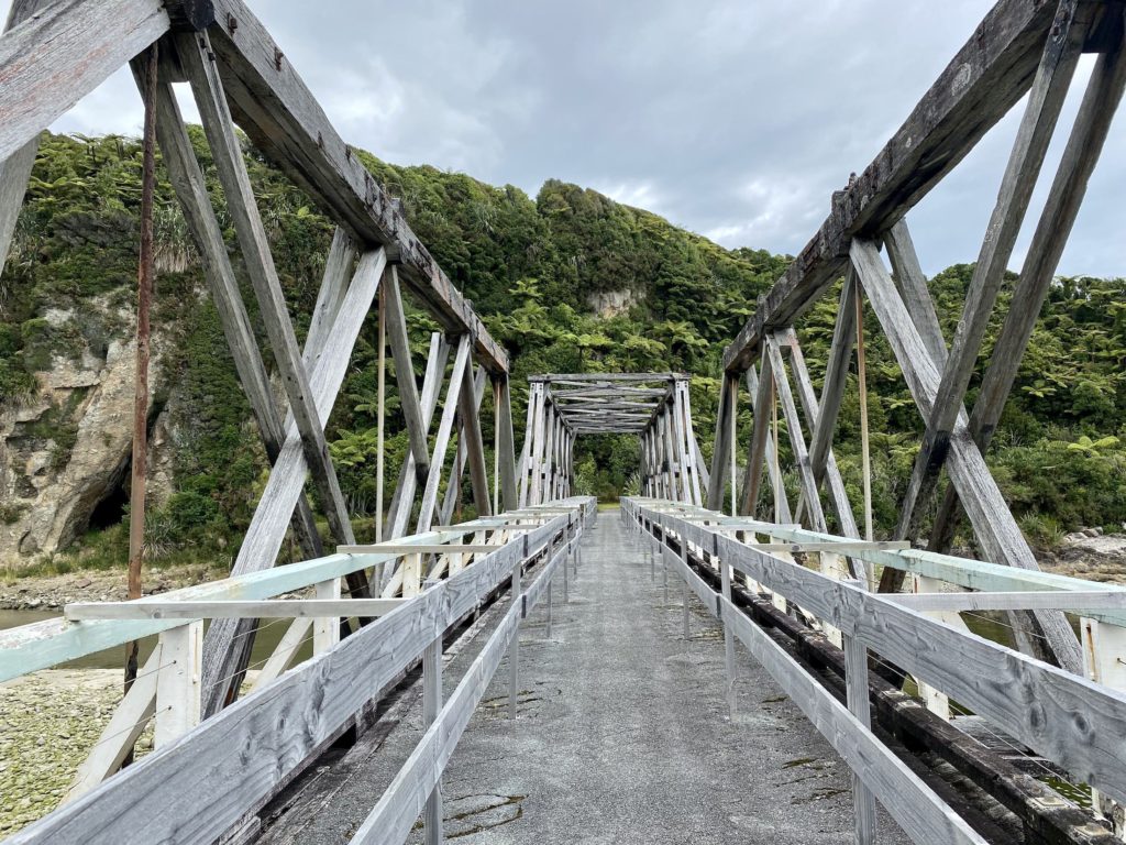 West Coast New Zealand itinerary: Fox River bridge