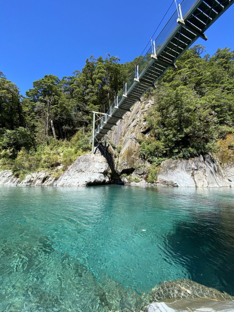 Blue Pools and bridge