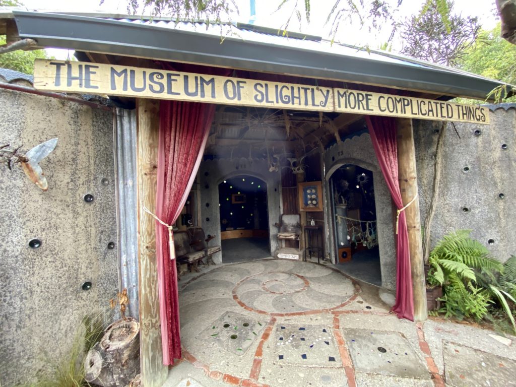 Catlins road trip itinerary: Lost Gypsy Gallery museum entrance