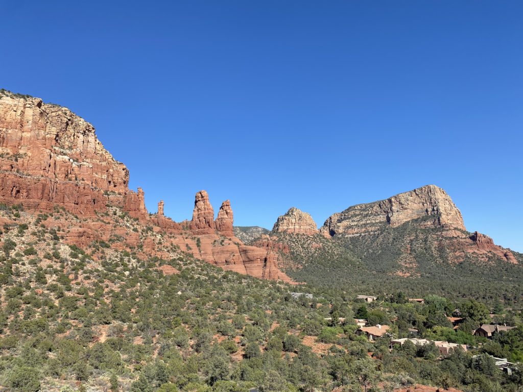 Sedona itinerary: view from Chapel of the Holy Cross