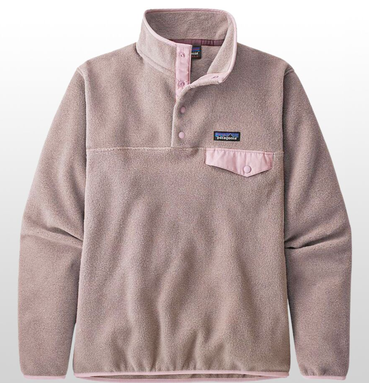 Patagonia Synchilla fleece sweater for hiking