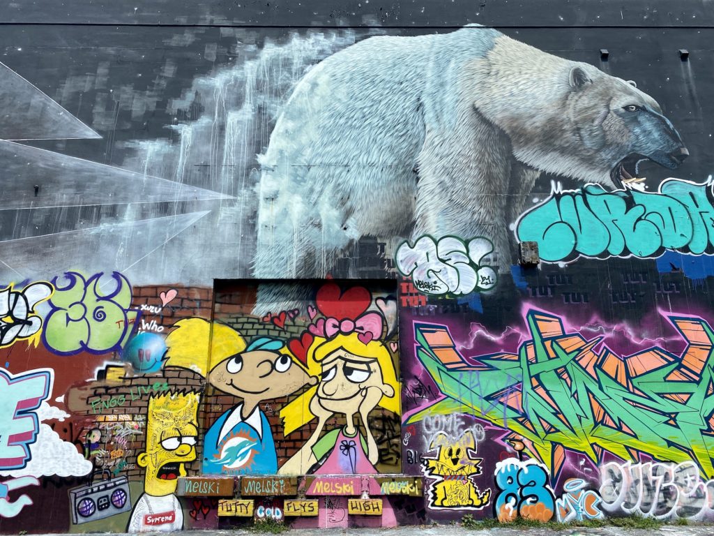 Street art at Wynwood Walls, Miami