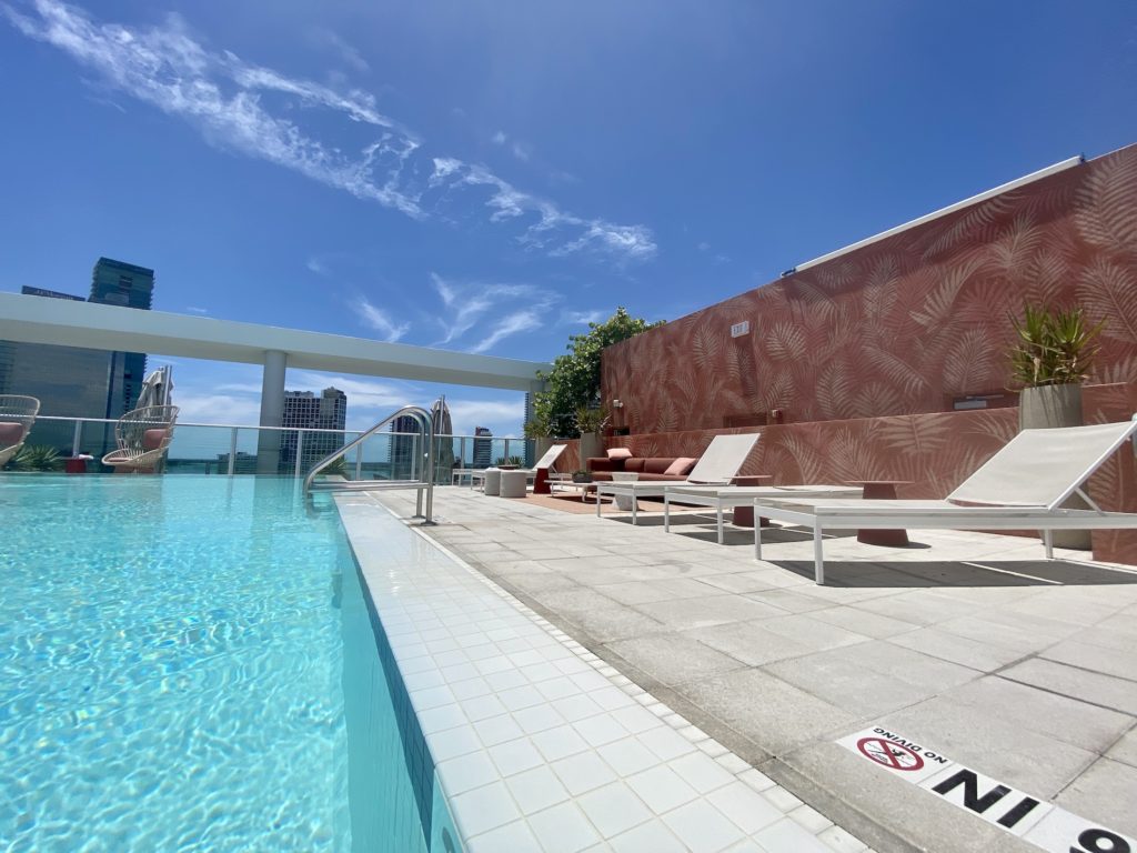 Novotel Brickell hotel rooftop pool