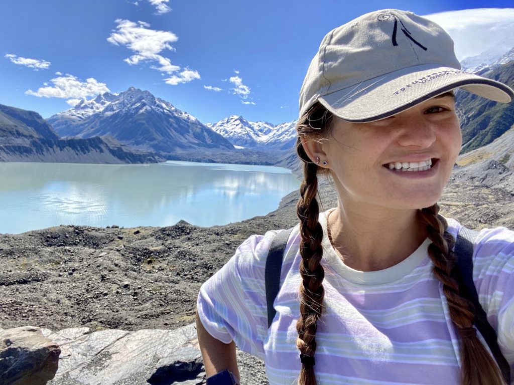 One Second Everyday in 2021: Niki at Aoraki/Mt Cook National Park