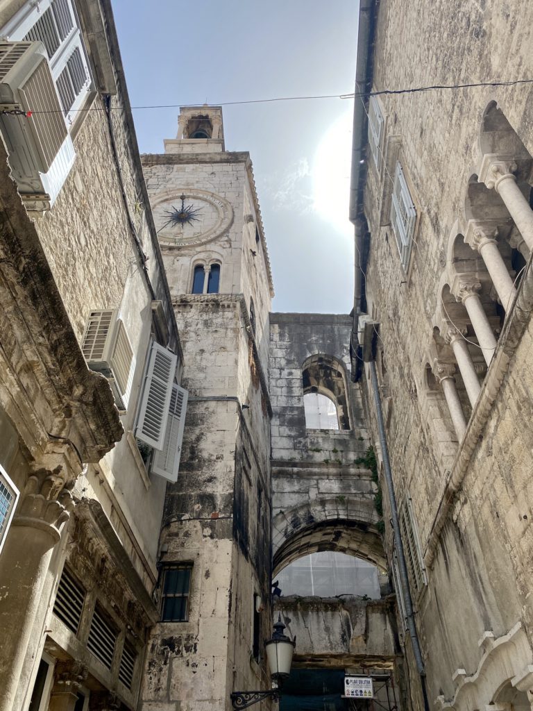 Buildings in Old Town, Split, Croatia