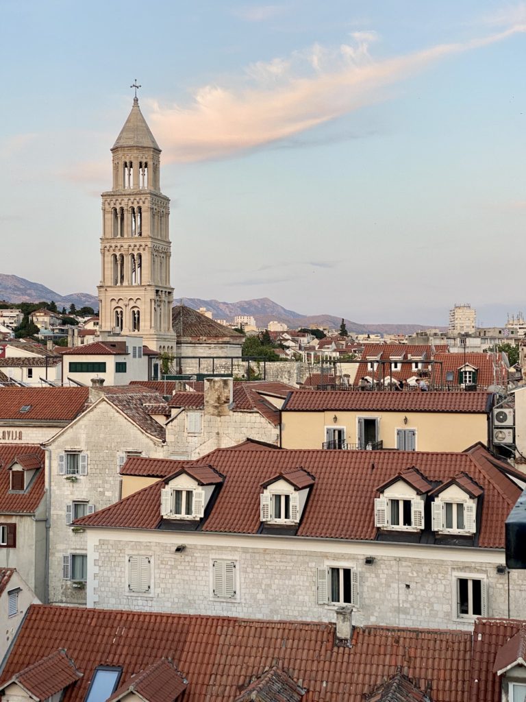 View of Diocletian's Palace & Old Town, Split, Croatia