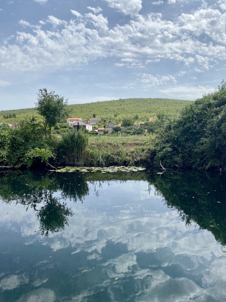 View on the Trebižat River, Ljubuski, Bosnia & Herzegovina