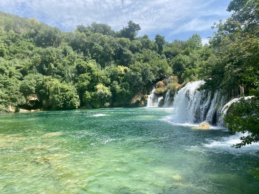 Balkans road trip itinerary: Krka National Park waterfalls
