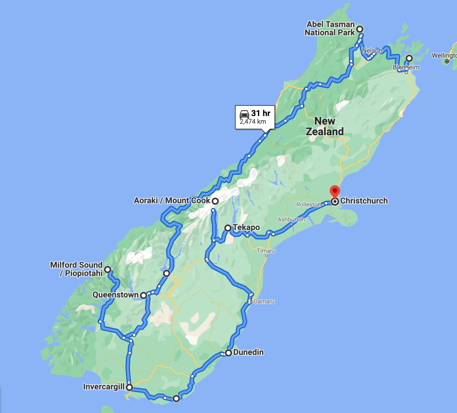 The Ultimate 3Week South Island New Zealand Road Trip Itinerary