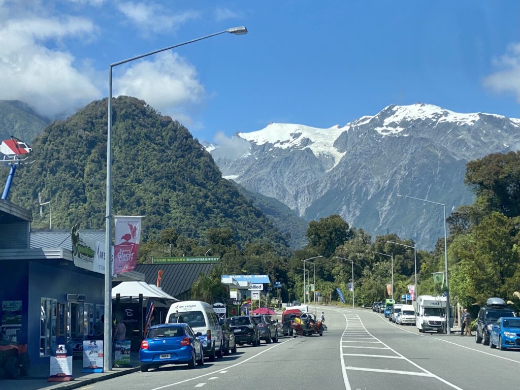 best places to visit south island: franz josef, new zealand