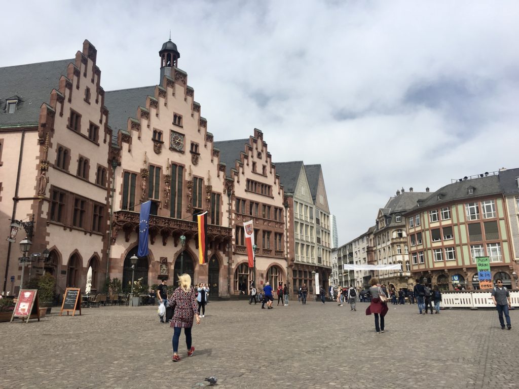 One day in Frankfurt: Romerberg Plaza