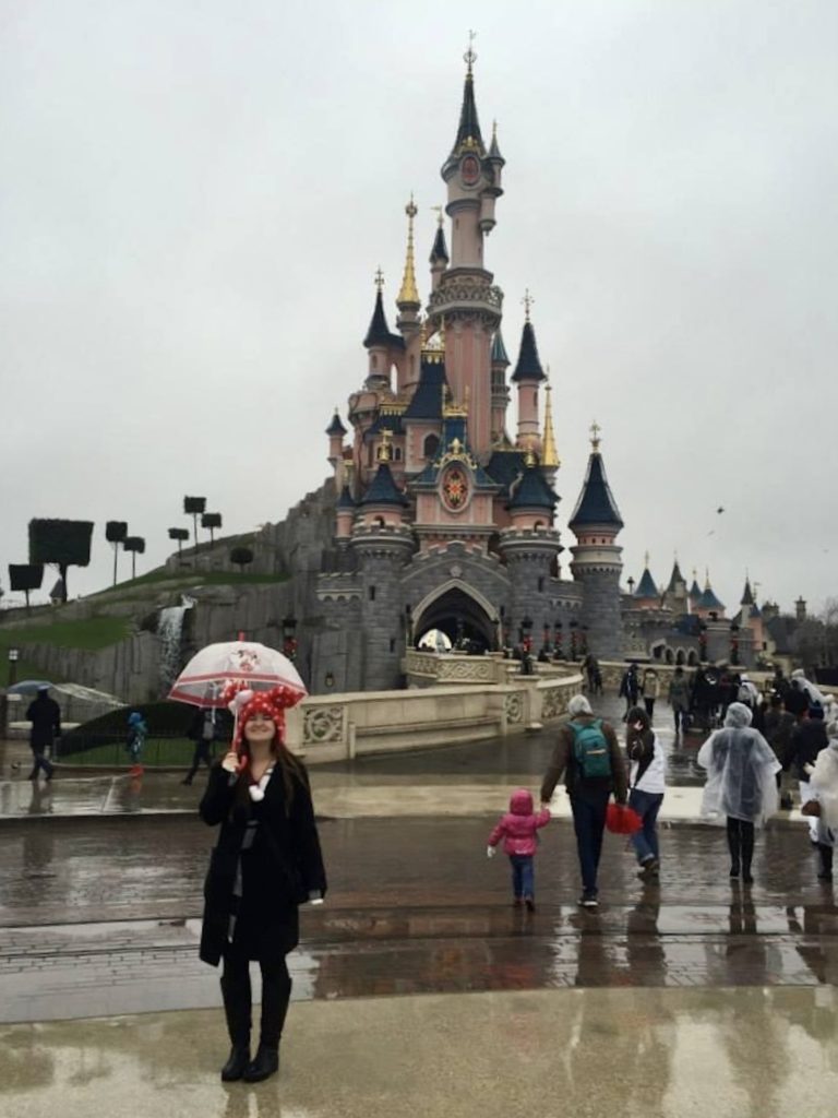 Niki at Disneyland Paris, France