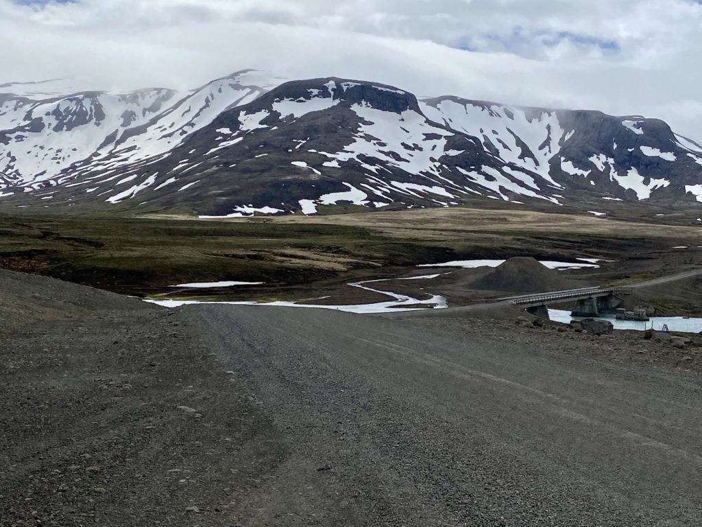 F-road in Icelandic highlands