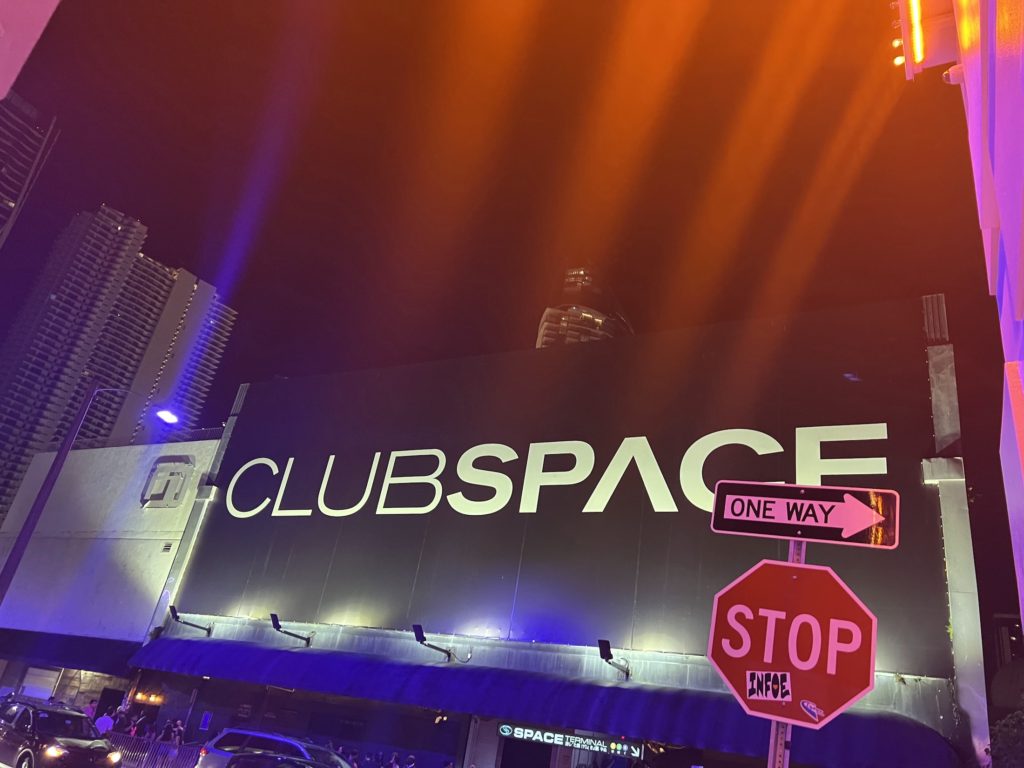 Miami girls trip: Club Space in Miami, Florida