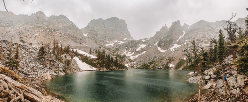 Rocky Mountain National Park itinerary: Panorama of Emerald Lake, Colorado