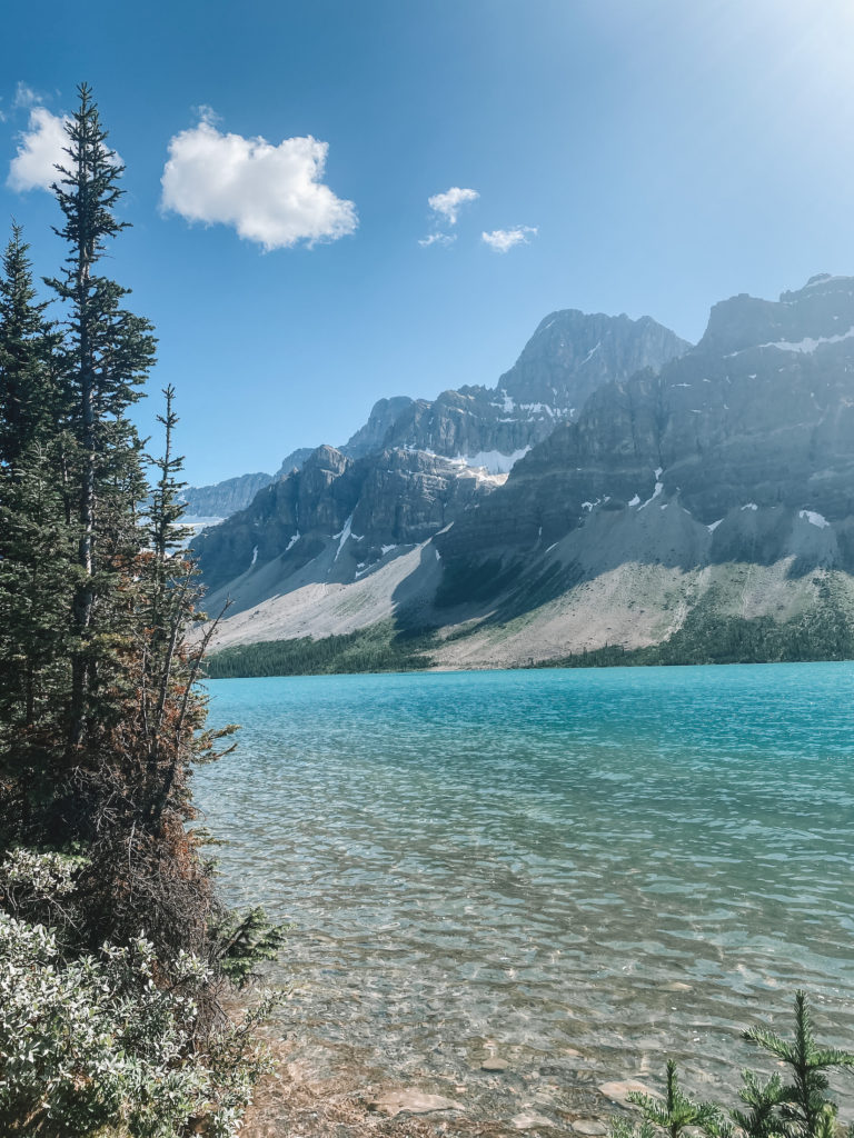 Canadian Rockies itinerary: Bow Lake, Banff National Park, Alberta, Canada