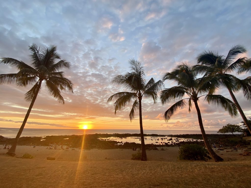 North Shore Oahu bucket list: Sunset at Sunset Beach, North Shore Oahu, Hawaii