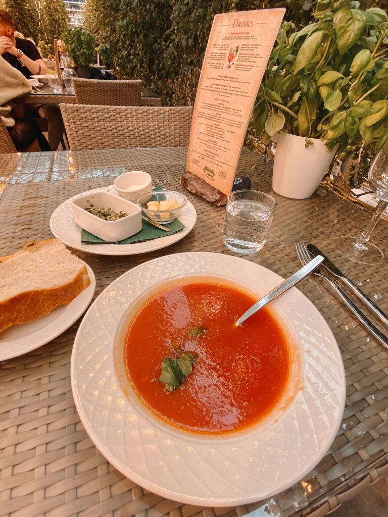 Iceland Golden Circle itinerary: Tomato soup from Fridheimar restaurant, Golden Circle road trip, Iceland