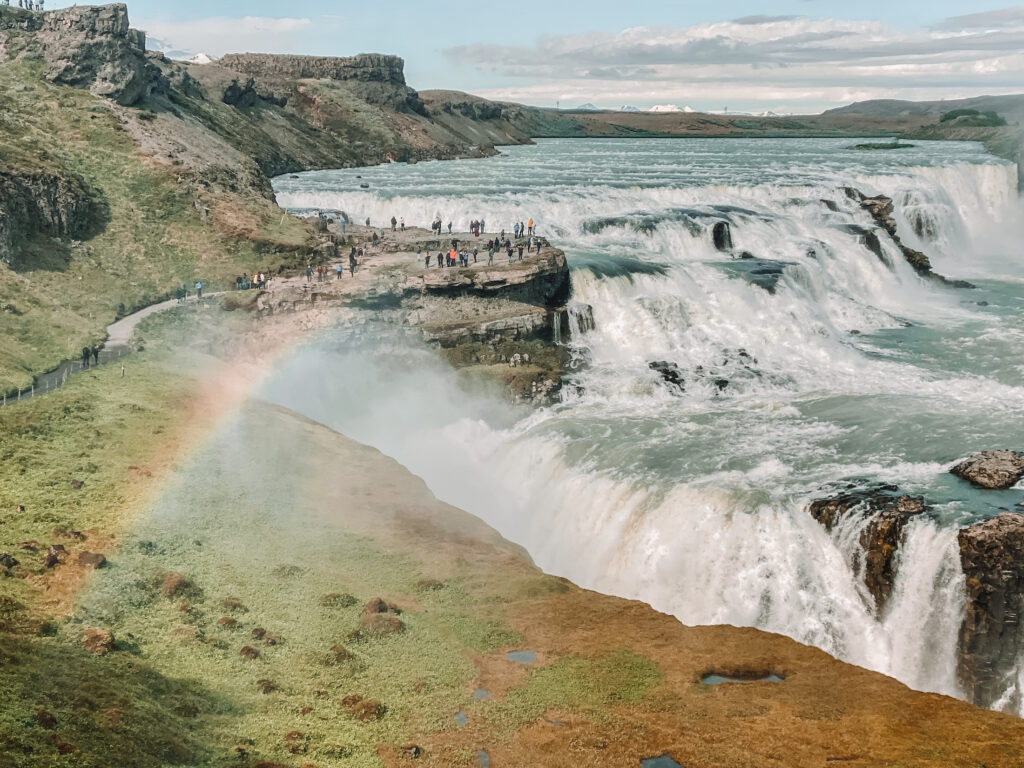 Gullfoss waterfall, Golden Circle, Iceland