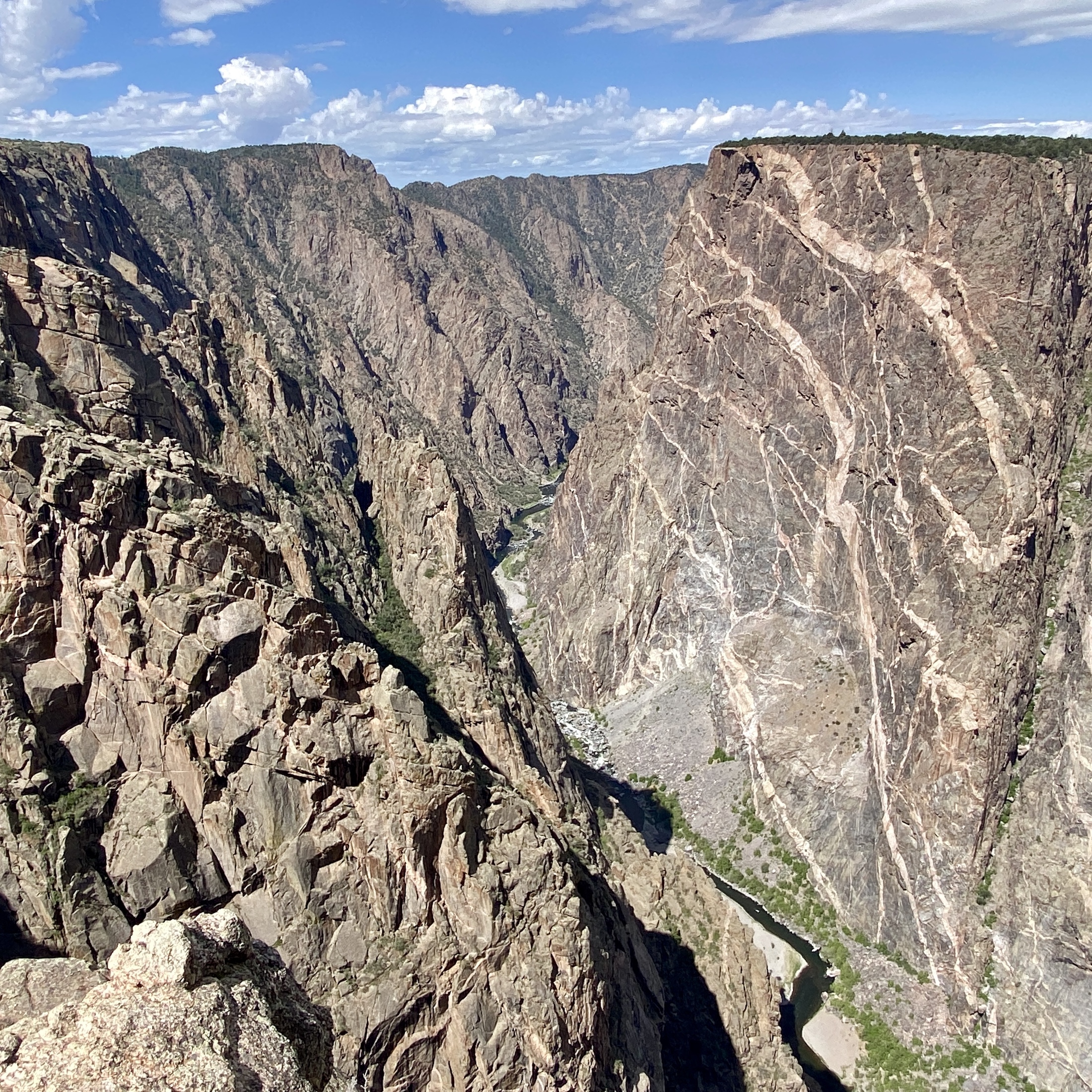 black canyon of the gunnison national park, colorado, united states of america