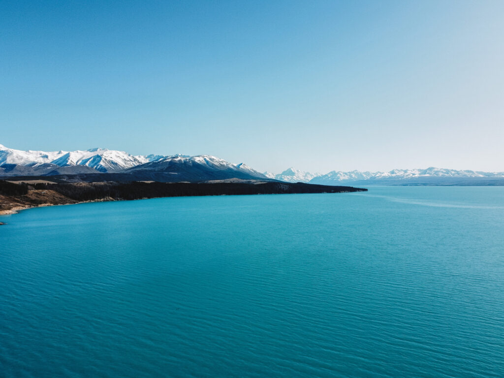 Lake Pukaki and Aoraki/Mt Cook, South Island, New Zealand