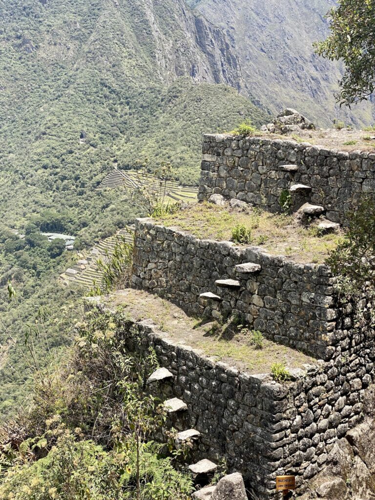 Stairs of Death, Huayna Picchu hike, Machu Picchu, Peru