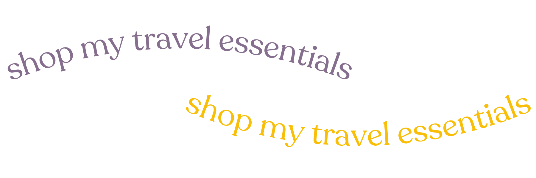 shop my travel essentials