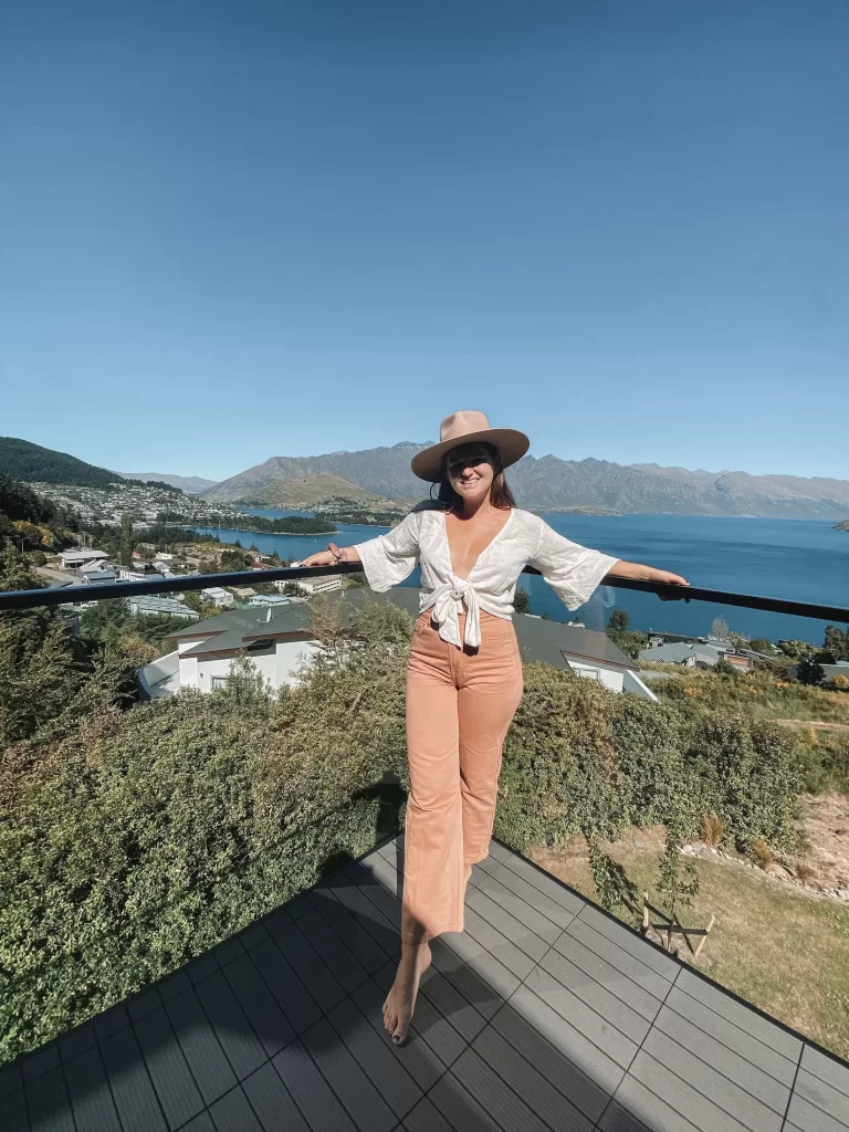 Christchurch to Queenstown road trip itinerary: Niki at Kamana Lakehouse, Queenstown
