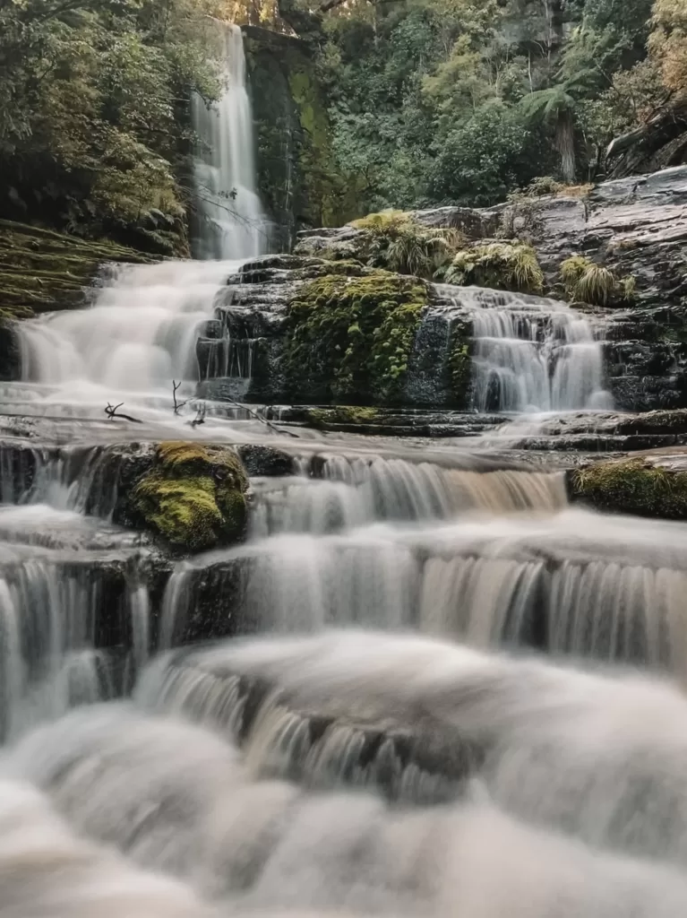 Best day hikes South Island New Zealand: McLean Falls, the Catlins
