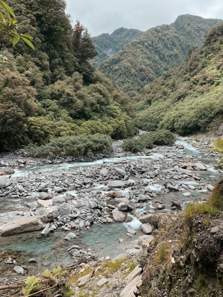 Best day hikes South Island New Zealand: Tatare Tunnels Walk, Franz Josef, West Coast