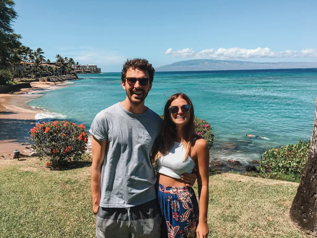 Ben and Niki in Hawaii, 2018