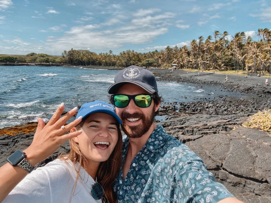 travel in your 20s: Ben and Niki on a romantic getaway in Hawaii, 2022