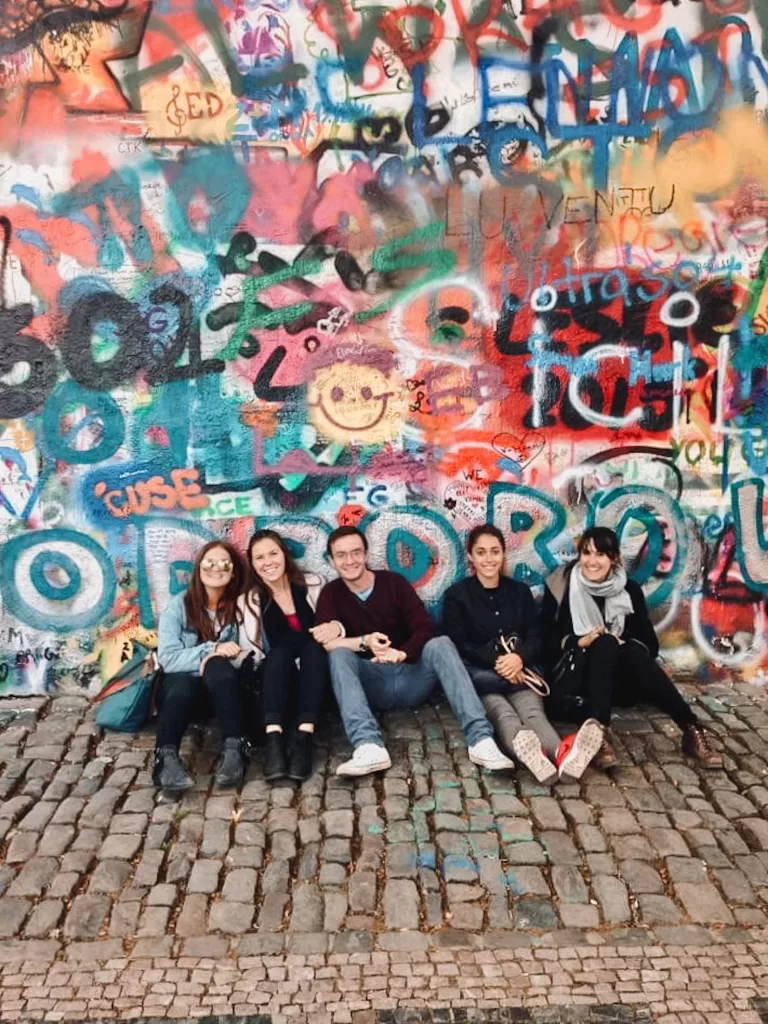 Study abroad friends in Prague, Czech Republic