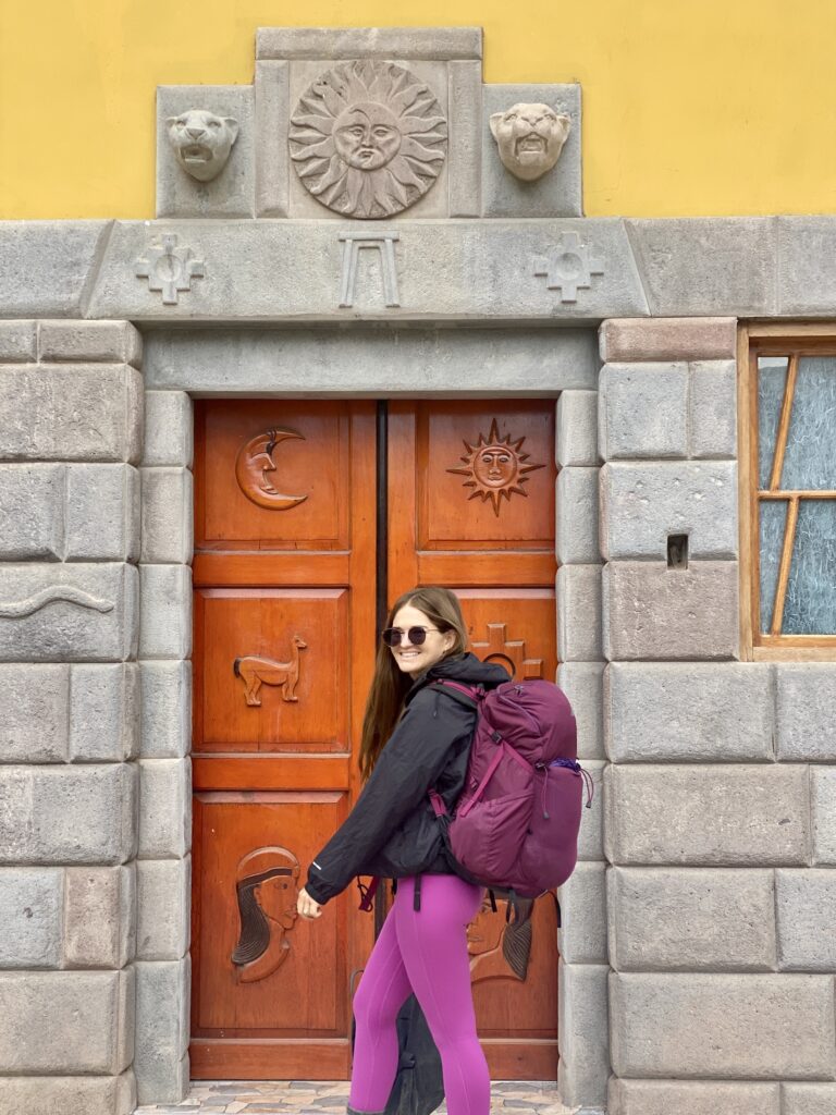 Moving abroad packing list: Niki in Peru