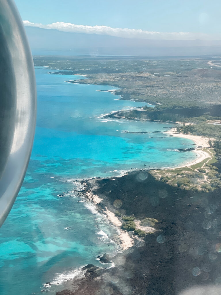 Approach into KOA airport, Big Island