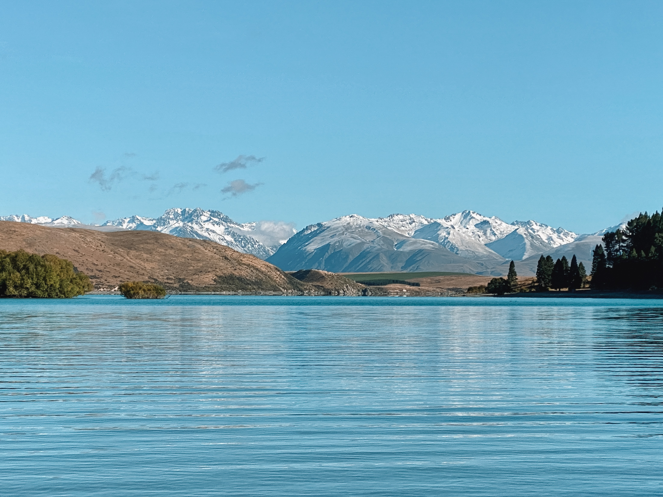 Lake McGregor, Canterbury, South Island New Zealand
